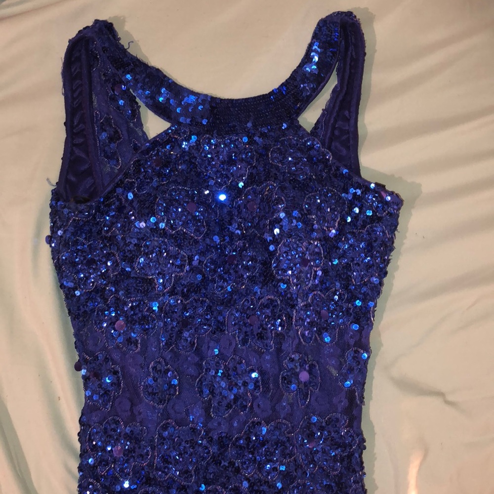 ROYAL BLUE MAXI DRESS